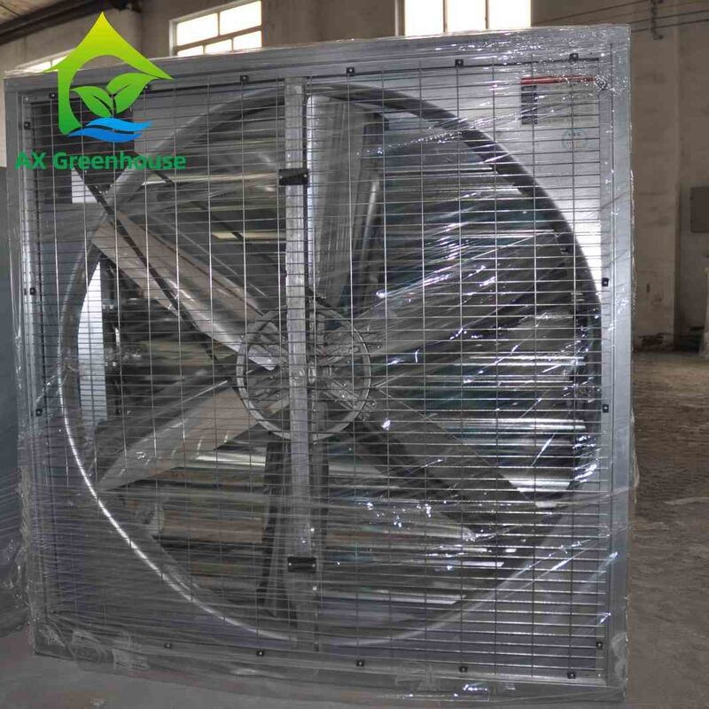 Wentylatory wyciągowe do szklarni z aluminium klasy przemysłowej, odporne na korozję, do chłodzenia ewaporacyjnego w wilgotnym środowisku